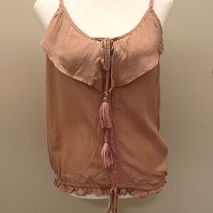 Kivari Blush Camisole with Tassels